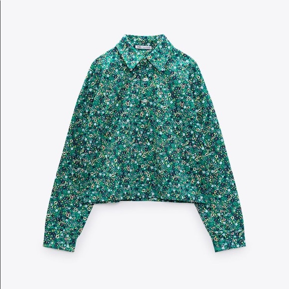 🌟Zara floral sweatshirt - Picture 3 of 9